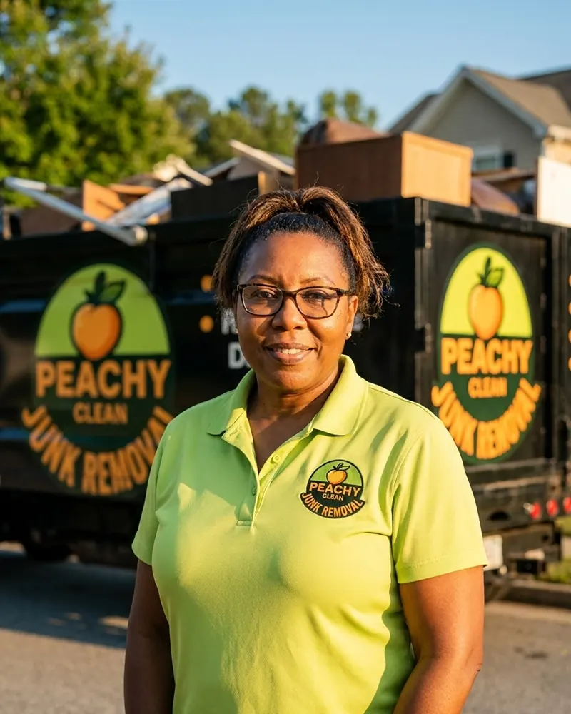 Founder of Peachy Clean Junk Removal — woman-owned, Douglasville GA